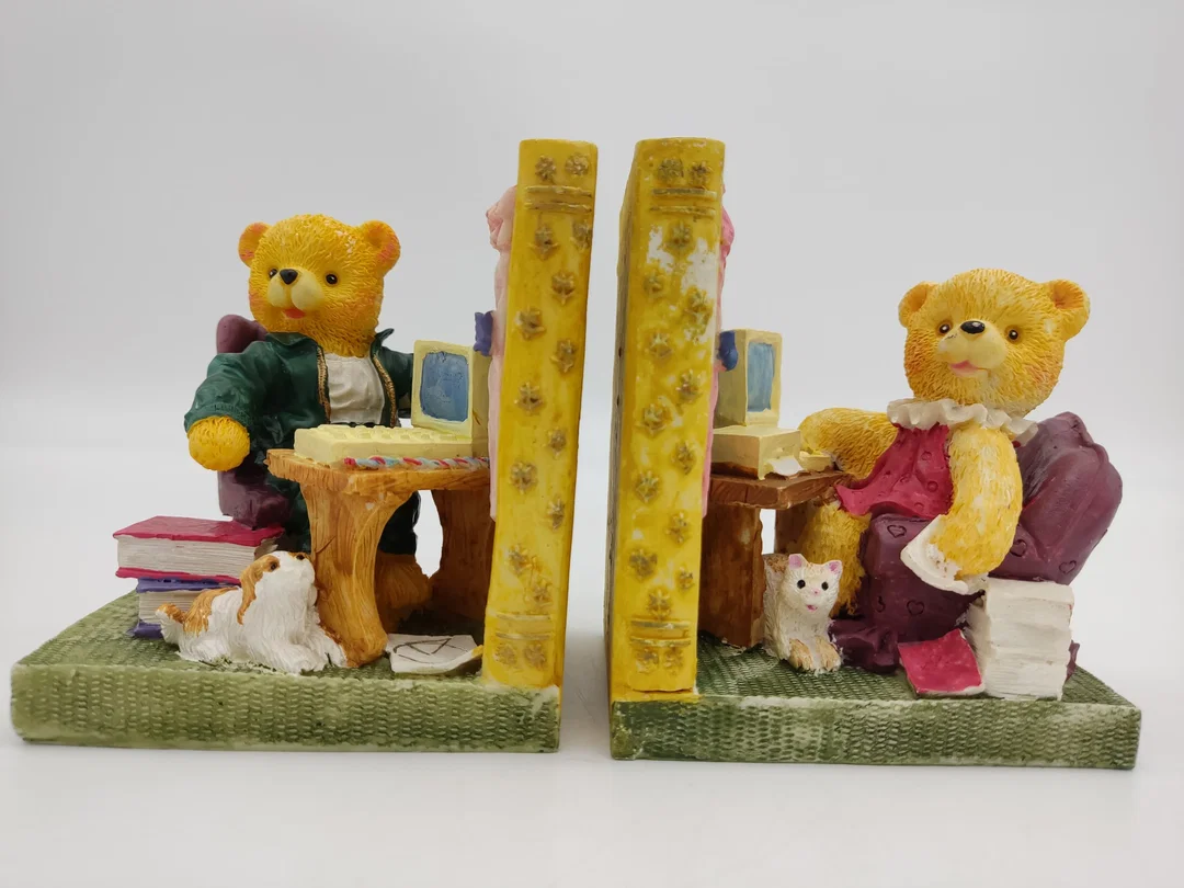 Buchstützen mit Teddybären – Bild 2