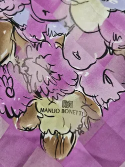 MANLIO BONETTI  Damen Halstuch - multicolor/ floral  - Bild 3