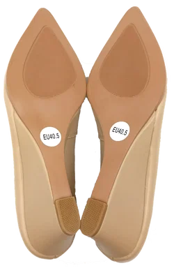Glattlederwedges creme Gr. 40,5 – Vorschau 6