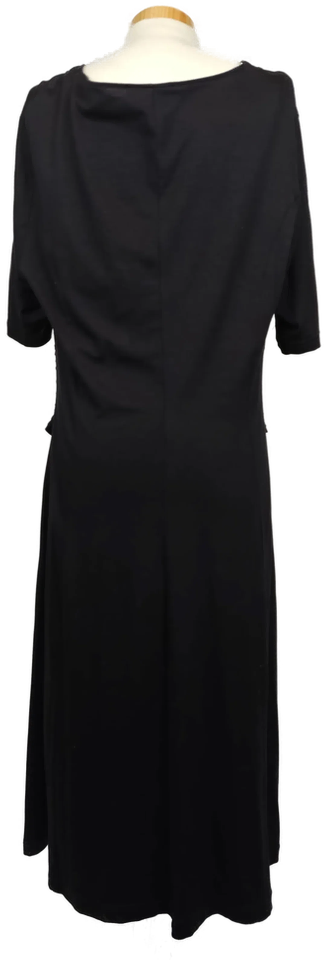 Kapalua Damenkleid midi Wickeloptik schwarz - XXL/44 – Bild 2