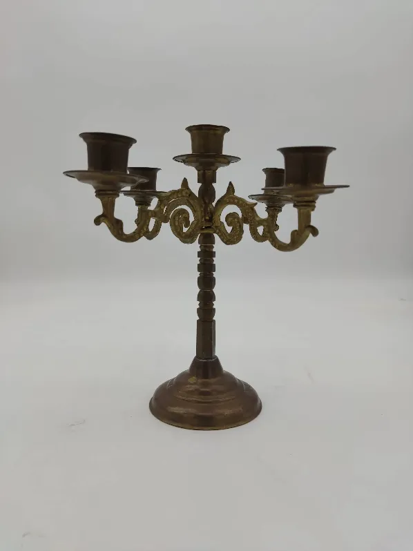 Vintage Kerzenständer Messing - Bild 1