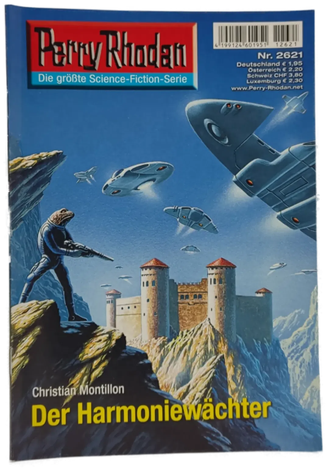  Romanheft Perry Rhodan Der Harmoniewächter Erstauflage Nr.2621 - Bild 2