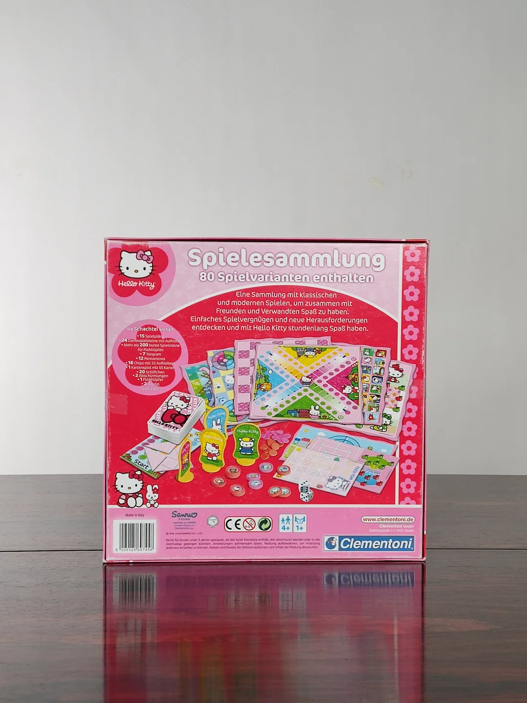 Hello Kitty Spielesammlung - Gesellschaftsspiele - Clementoni – Bild 2