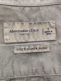 Herrenhemd Abercrombie & Fitch Leinen 42 | Sommerleicht – Vorschau 4