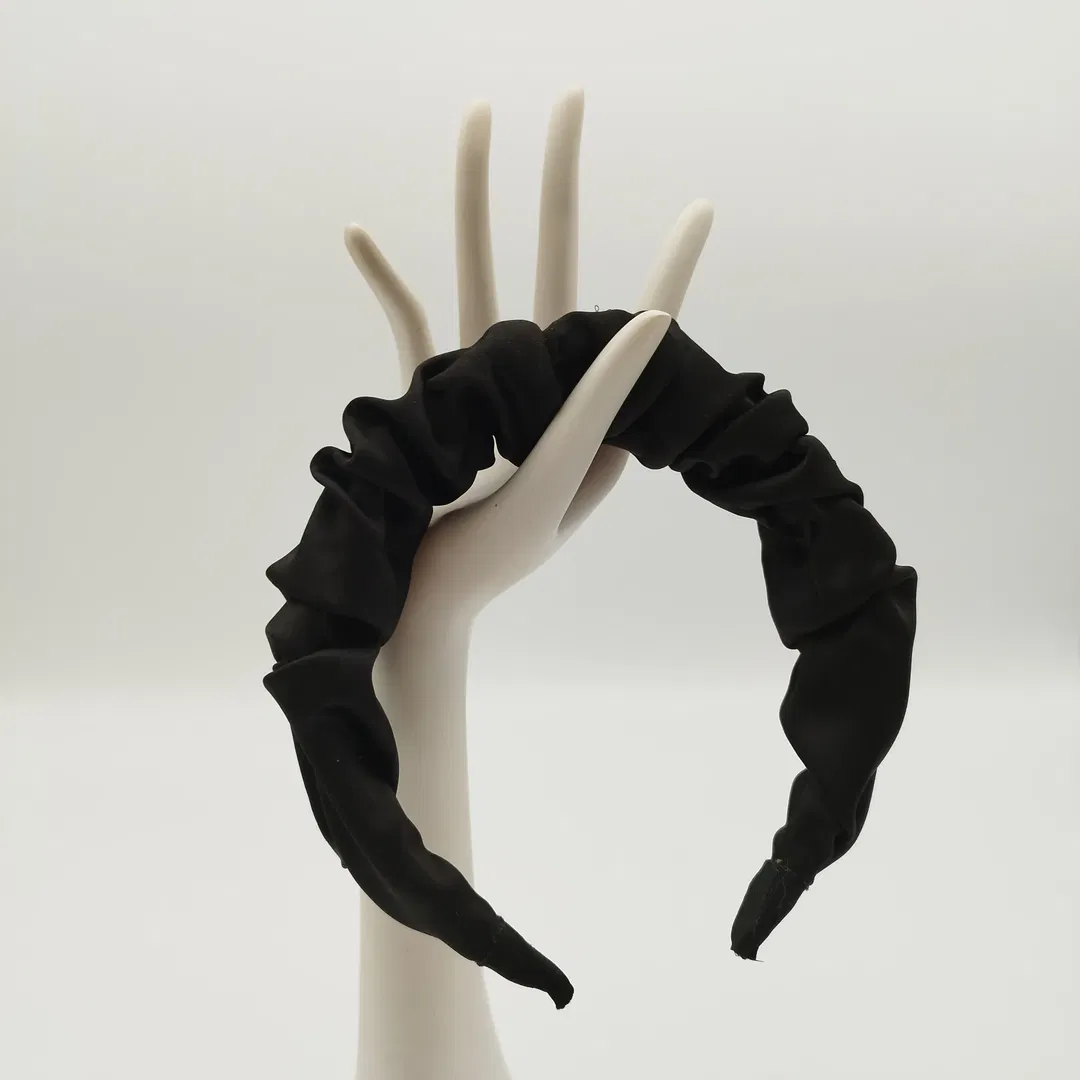 Seidiger Haarreif mit Gold-Silbernen Details  - Bild 4