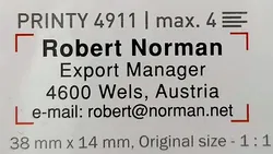 Trodat Printy 4911 schwarz - Bild 3