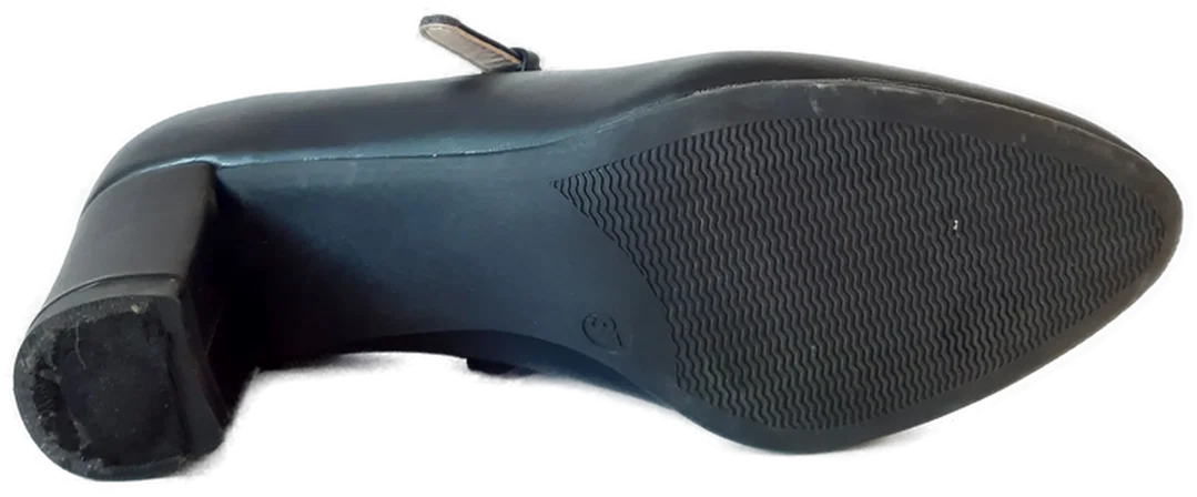 Graceland Damen Riemchen Pumps Kunstleder, schwarz - Gr. 37 – Bild 6