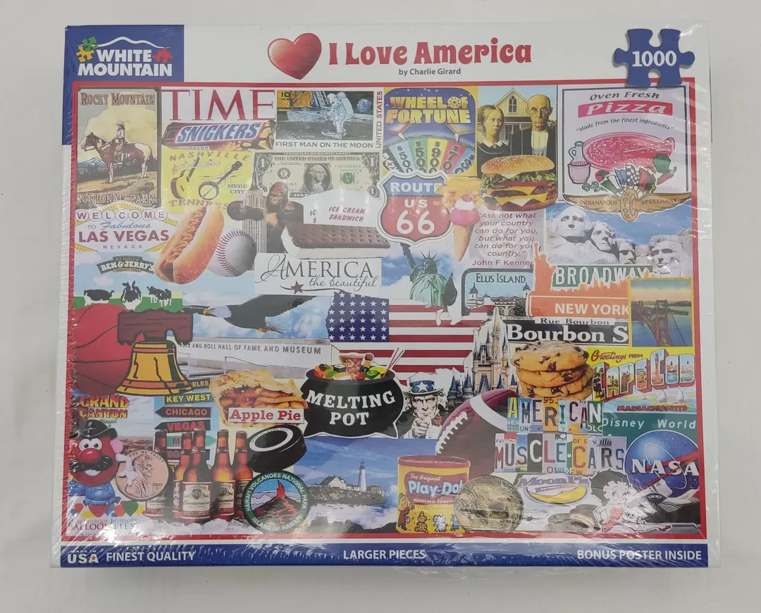 White Mountain - Puzzle - I Love America - Bild 1