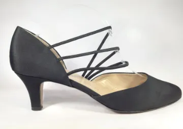 Peter Kaiser Damen Riemchen Pumps, schwarz - Gr. 39,5 - Bild 4