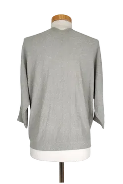 Hearts & More Damen Cardigan mit Lurex, schilf/silber - Gr. XS - Bild 2