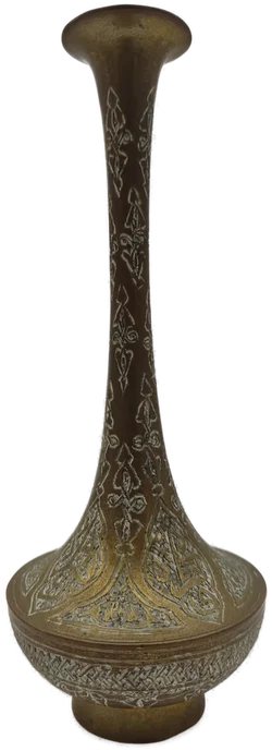 Islamische Arabische Messingvase | Handgravierter Orientalische Charme - Bild 4