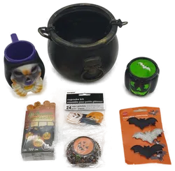 Halloween Set mit Kessel, Bechern & Deko - Bild 3