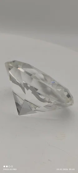 Kristallglas Briefbeschwerer - Bild 3