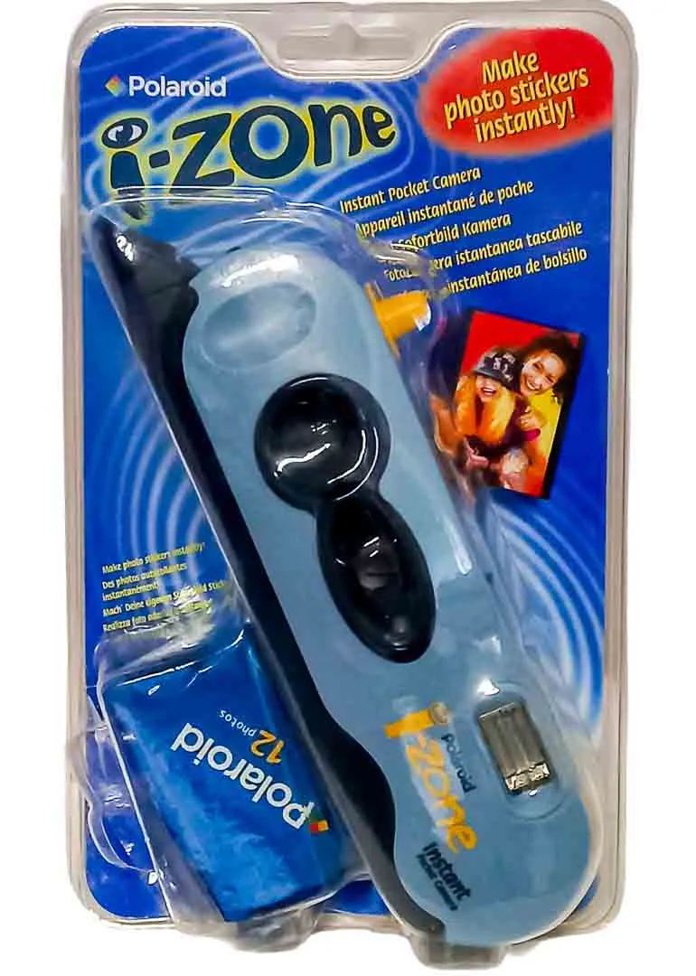 Polaroid i-Zone Instant Pocket Kamera Vintage Sofortbildkamera Blau OVP Sealed - Bild 1