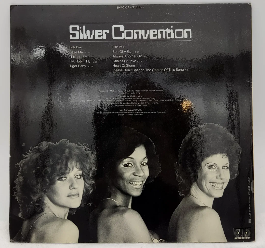 Langspielplatte - Silver Convention - Silver Convention – Bild 2