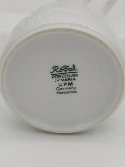 Royal Bavaria KPM Porzellan Vase - weiß - Bild 5