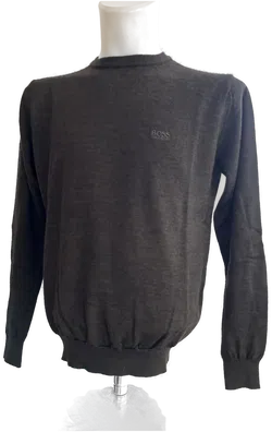 HUGO BOSS Herren Pullover Gr. M grau - Bild 1