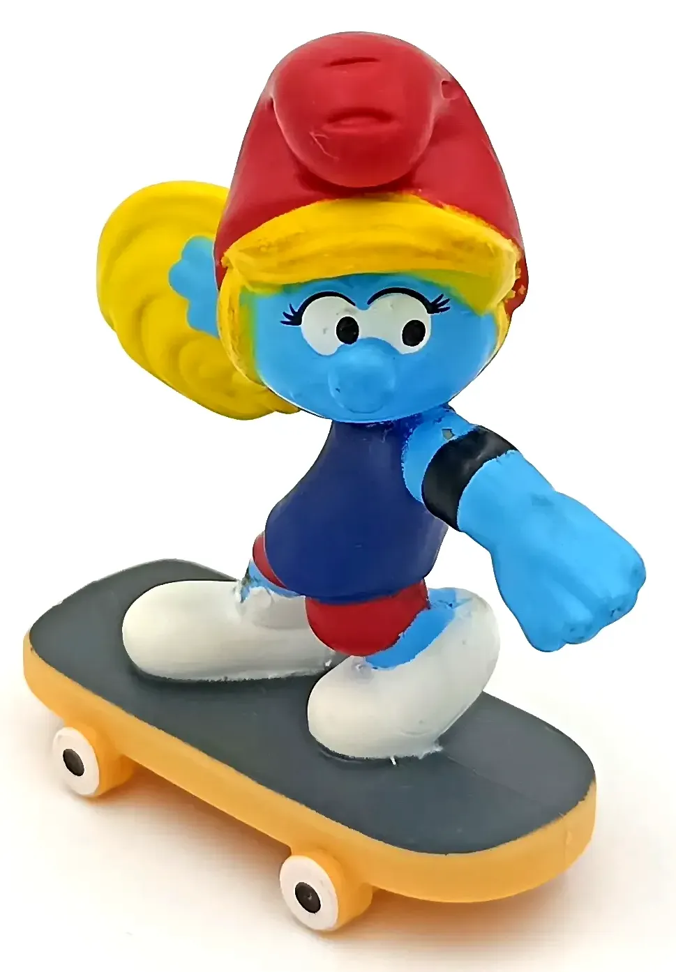 Schleich Peyo Schlümpfe Olympische Spiele - Schlumpfine mit Skateboard - Bild 1