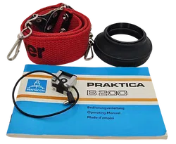 PRAKTICA B200 ELECTRONIC - analoge Kamera - inkl. verschiedene Objektive  - Bild 32