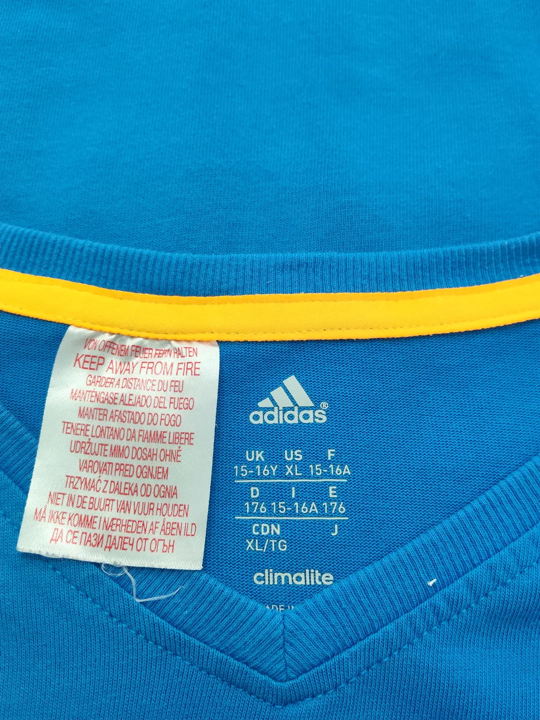 Adidas Jungen T-Shirt Mischfaser 171-176 | Sportlich – Bild 4