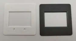 TECCO2 Glaslose Diarahmen mit Filmklemmhalterung - 100 Stück / 24x36 - Bild 3