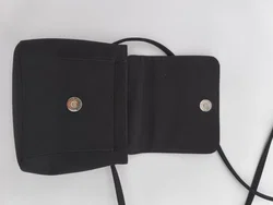 Papillon, schwarze Umhängetasche, Crossbody Bag, Stoff/Nylon – Vorschau 5