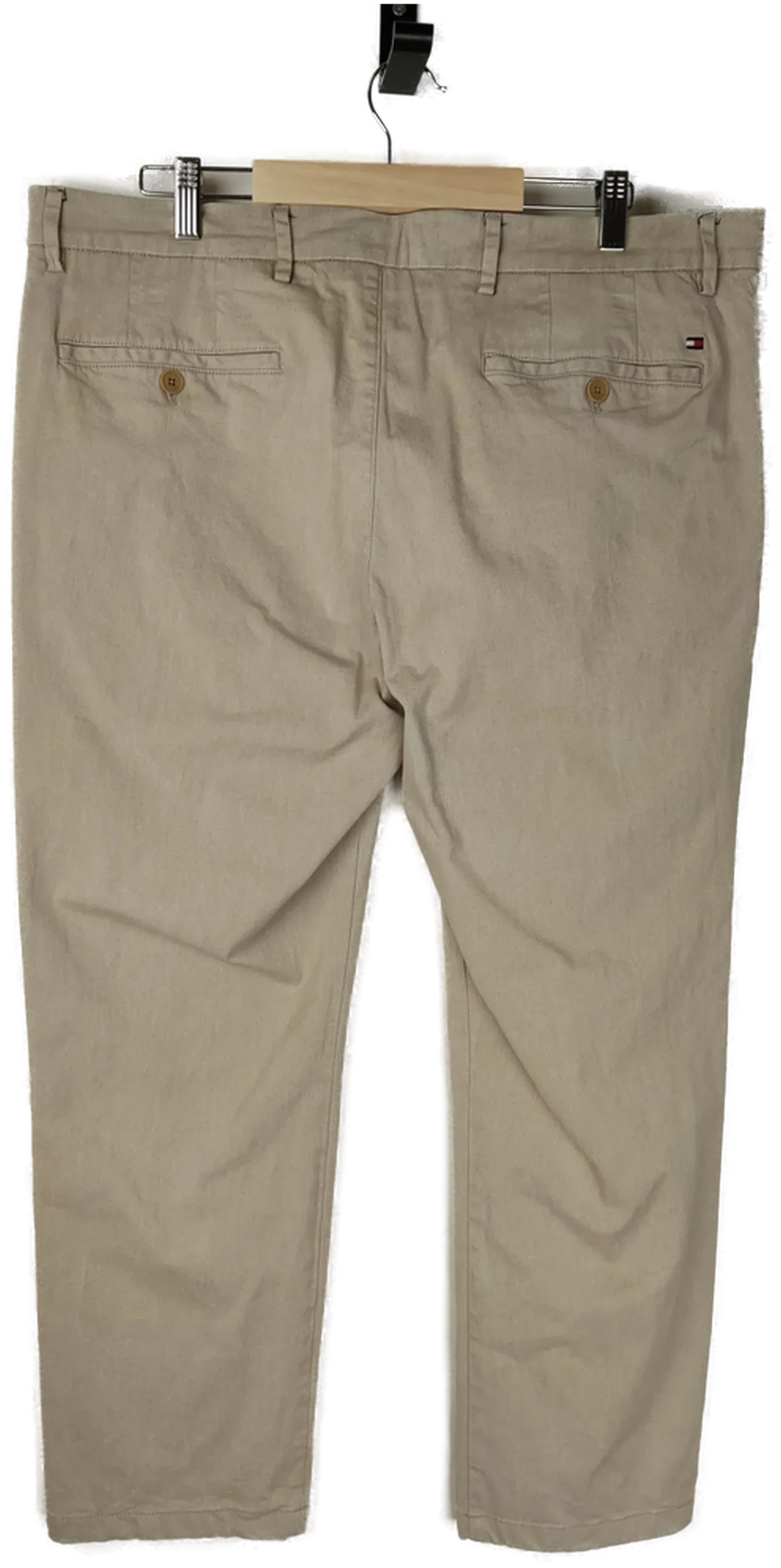 Herren Baumwollhose Tommy Hilfiger Beige W38 | Zeitloser Stil – Bild 2
