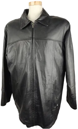 Paolo Contini Herren-Lederjacke schwarz - XL/52 - Bild 1