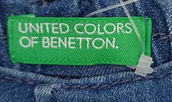 United Colors of Benetton Kinderjeans blau Gr. 104 - Bild 3