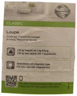Soehnle, analoge Personenwaage, silber - Bild 4