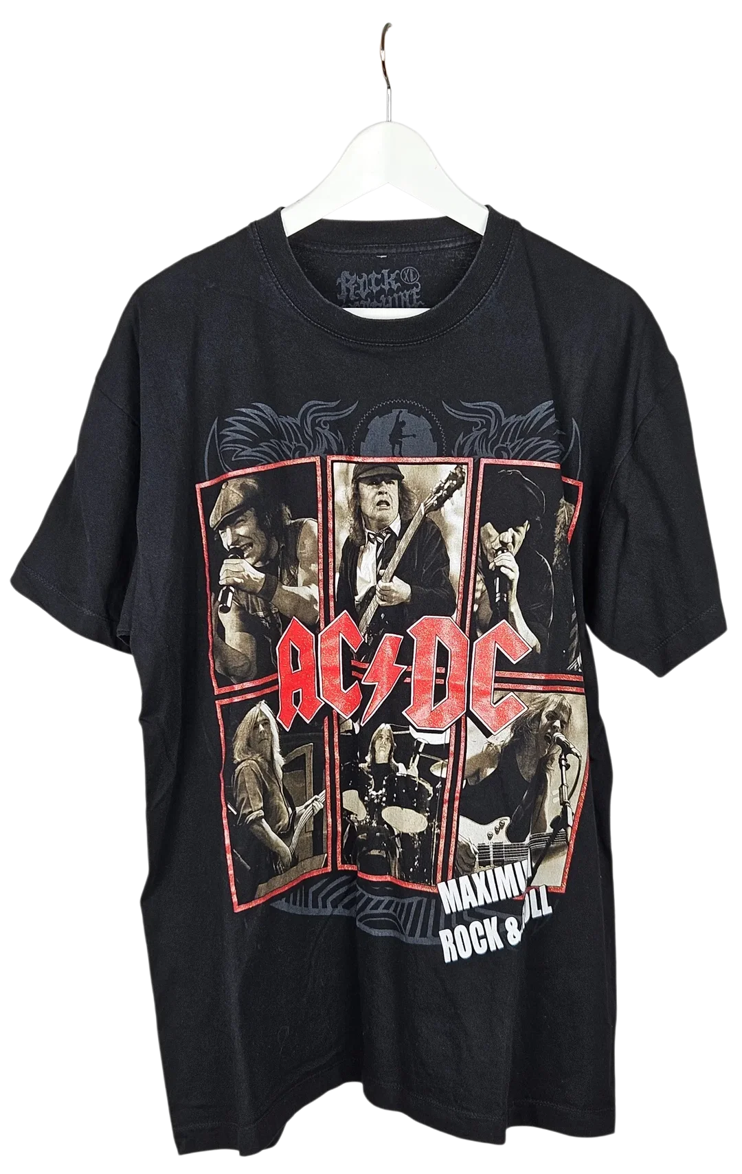 AC/DC Herren Band T-Shirt, schwarz - Gr. XL  - Bild 4