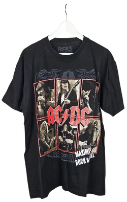 AC/DC Herren Band T-Shirt, schwarz - Gr. XL  - Bild 1