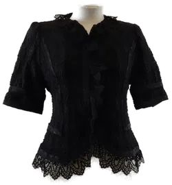 Renzo Bluse mit Spitzen  - Bild 2