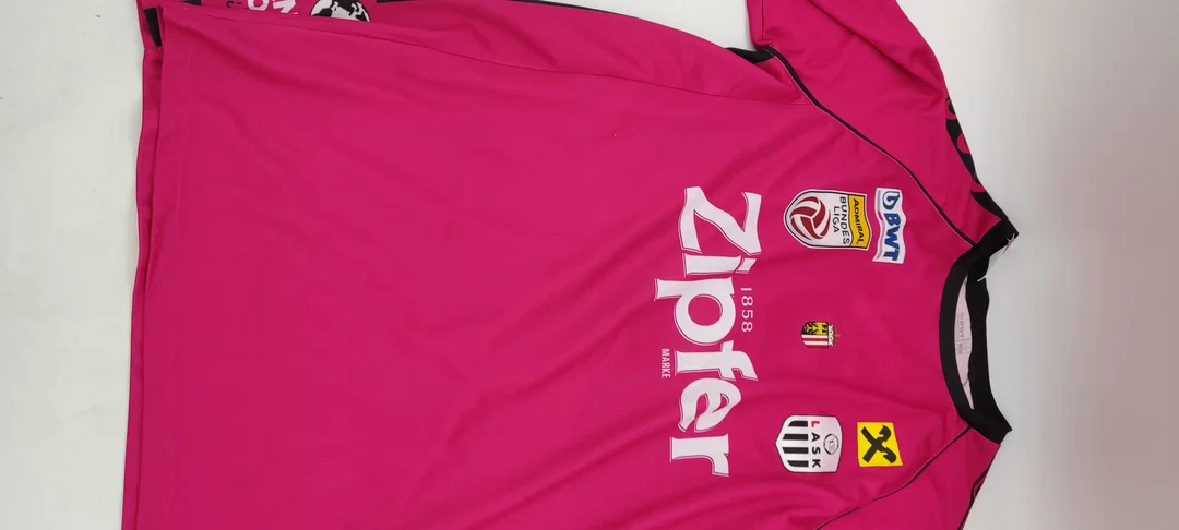 Fußballtrikot LASK Linz Nr. 1 Schlager m. Signatur Gr.L - Bild 1