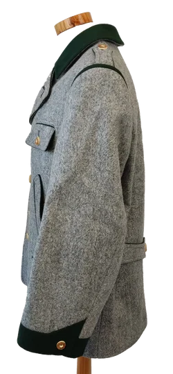 Original Schladminger Herren-Janker, grau - Gr. 24 - Bild 3