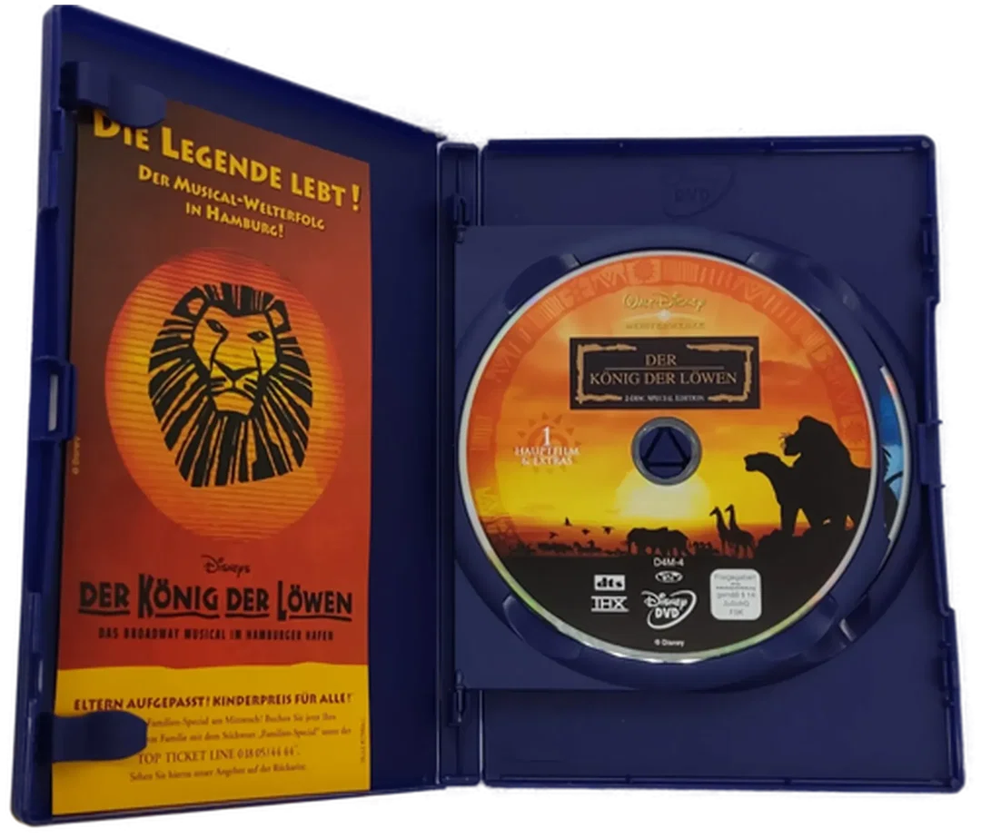 DVD 2 Disc's Disney "Der König der Löwen" Special Edition – Bild 3