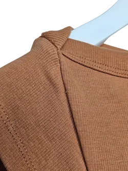 ZARA Damen Top, ziegelbraun - Gr. S / 36 – Vorschau 3