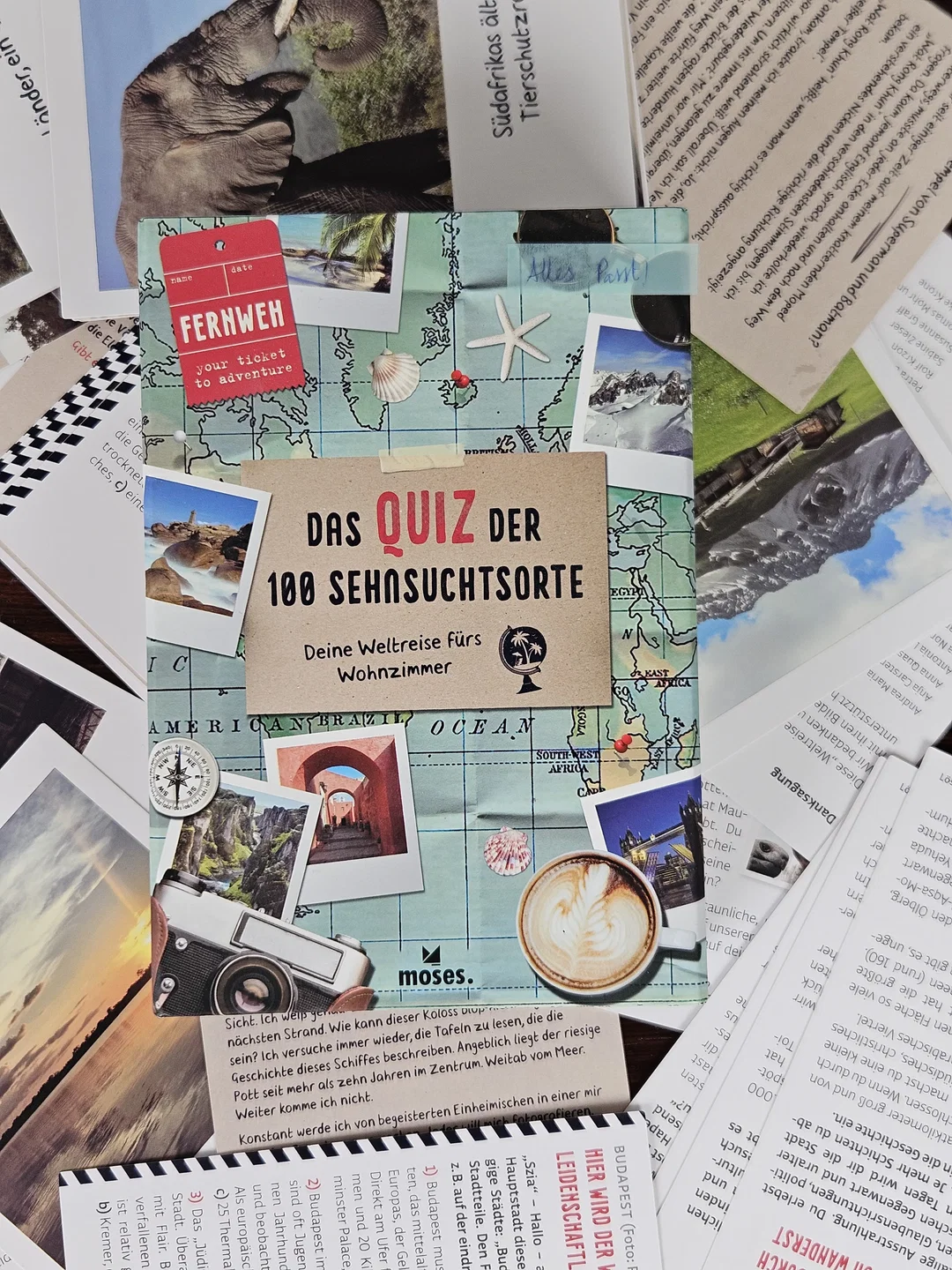 Fernweh - Das Quiz der 100 Sehnsuchtsorte - Gesellschaftsspiele - moses. - Bild 4