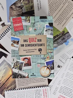 Fernweh - Das Quiz der 100 Sehnsuchtsorte - Gesellschaftsspiele - moses. – Vorschau 1