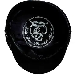 Prinz-Heinrich-Mütze für Herren in schwarz - Bild 3