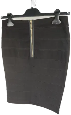 Foreign Exchange Damen Rock midi schwarz, S/ 36 - Bild 2