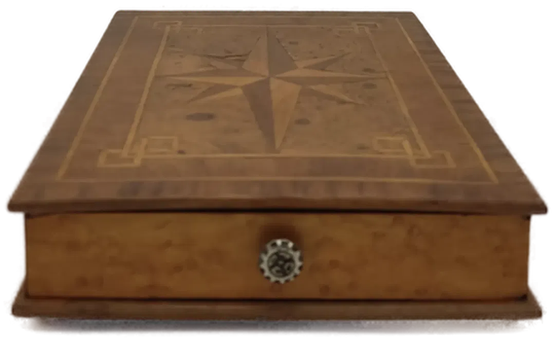 Exquisite Holz-Schatulle - Bild 1