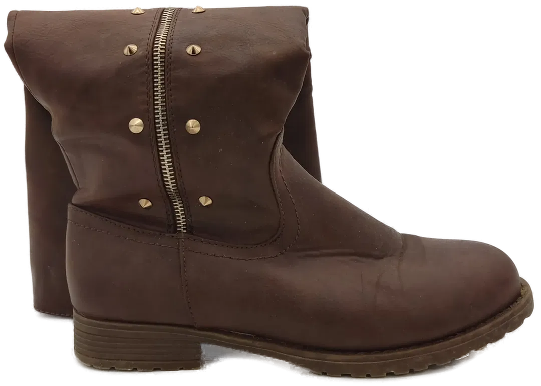 Jumex Damenstiefel braun - 40 - Bild 1