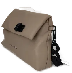 Hispanitas Damen Tasche aus Kunstleder – Neu mit Etikett, Unifarben, Taube - Bild 2