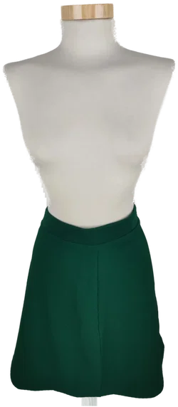 H&M Stretchrock in Grün mit Struktur, Größe L - Bild 2