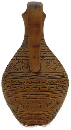  Dekorativer Tonkrug mit Muster - Bild 3