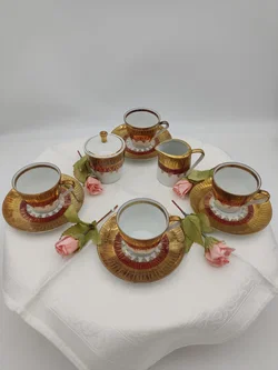 Bavaria Porzellan Kaffeeservice mit Schönheitsfehler | Vintage-Schatz - Bild 2