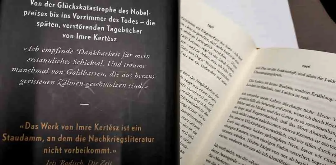 Buch Imre Kertész: Tagebücher & Aufzeichnungen | 2 Bände Hardcover – Bild 2