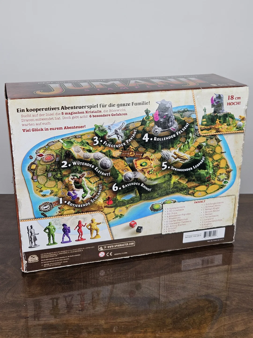 JUMANJI STAMPEDE - Gesellschaftsspiel - Spin Master Games  – Bild 2
