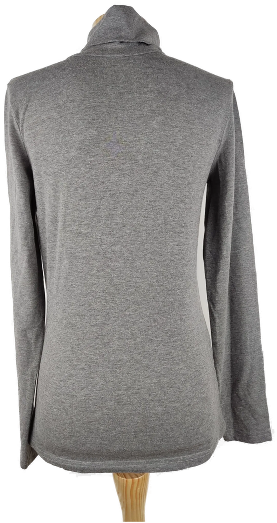 Pullover "Esmara", langarm mit Rollkragen, graumeliert, Größe 36 – Bild 3